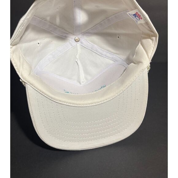 Vintage Siemens Rope Snapback Hat White Promo Cap KC Caps Adjustable - Picture 5 of 5